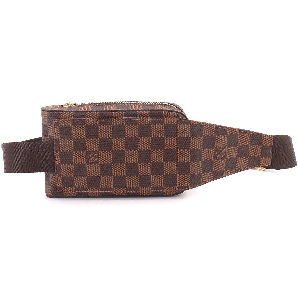 Damier Geronimos Crossbody Bag Ebene Brown N51994