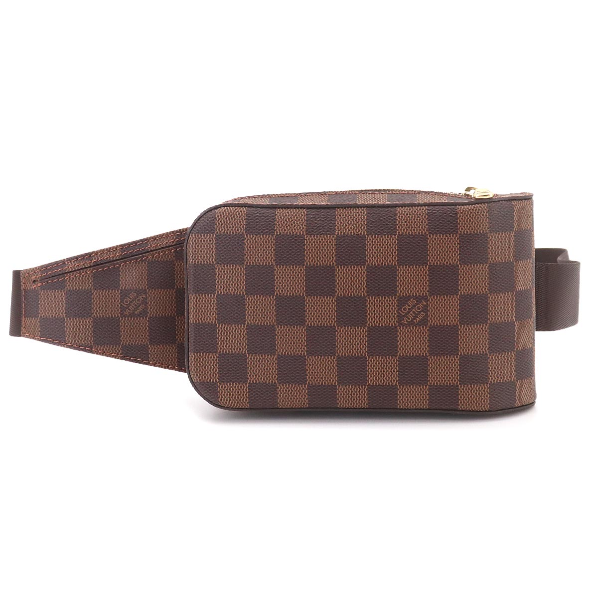 Damier Geronimos Crossbody Bag Ebene Brown N51994