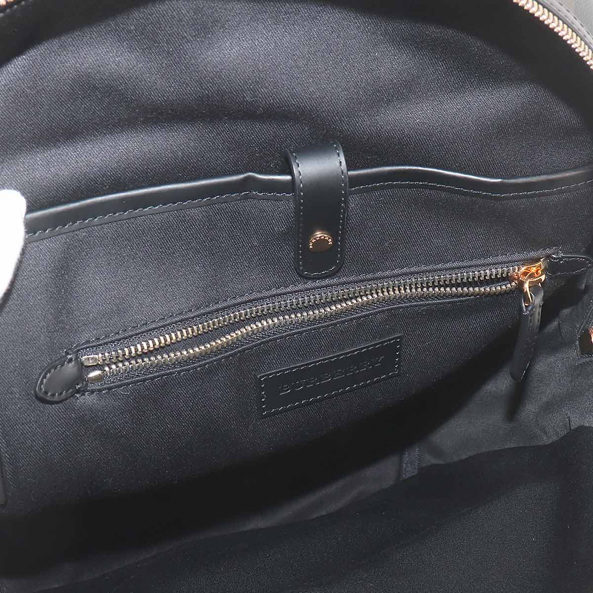 Plaid Backpack PVC Leather Dark brown 3996212 Smoked Check
