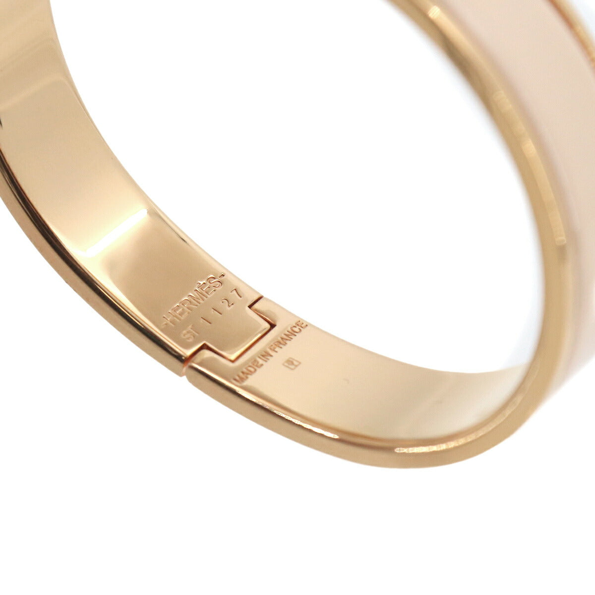 Clic H PM Bangle Beige Pink gold Accessory