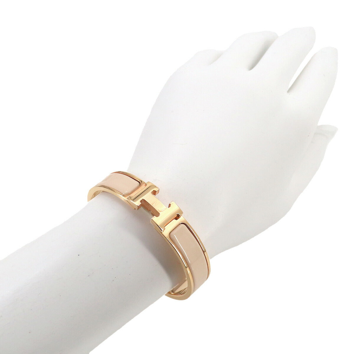 Clic H PM Bangle Beige Pink gold Accessory