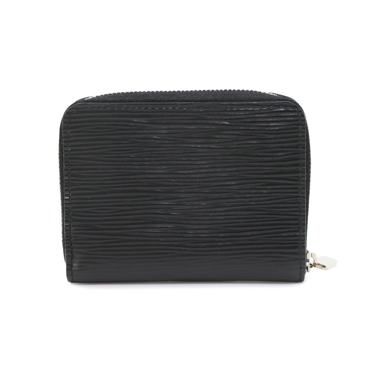 Epi Zippy Coin Purse Wallet Leather Noir M60152
