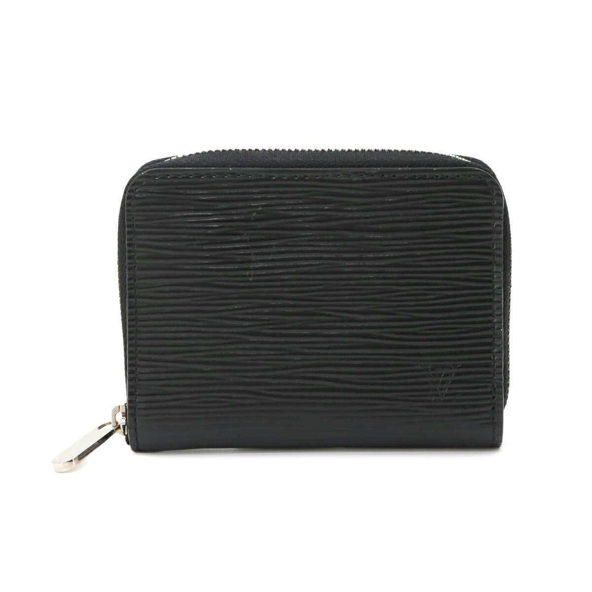 Epi Zippy Coin Purse Wallet Leather Noir M60152