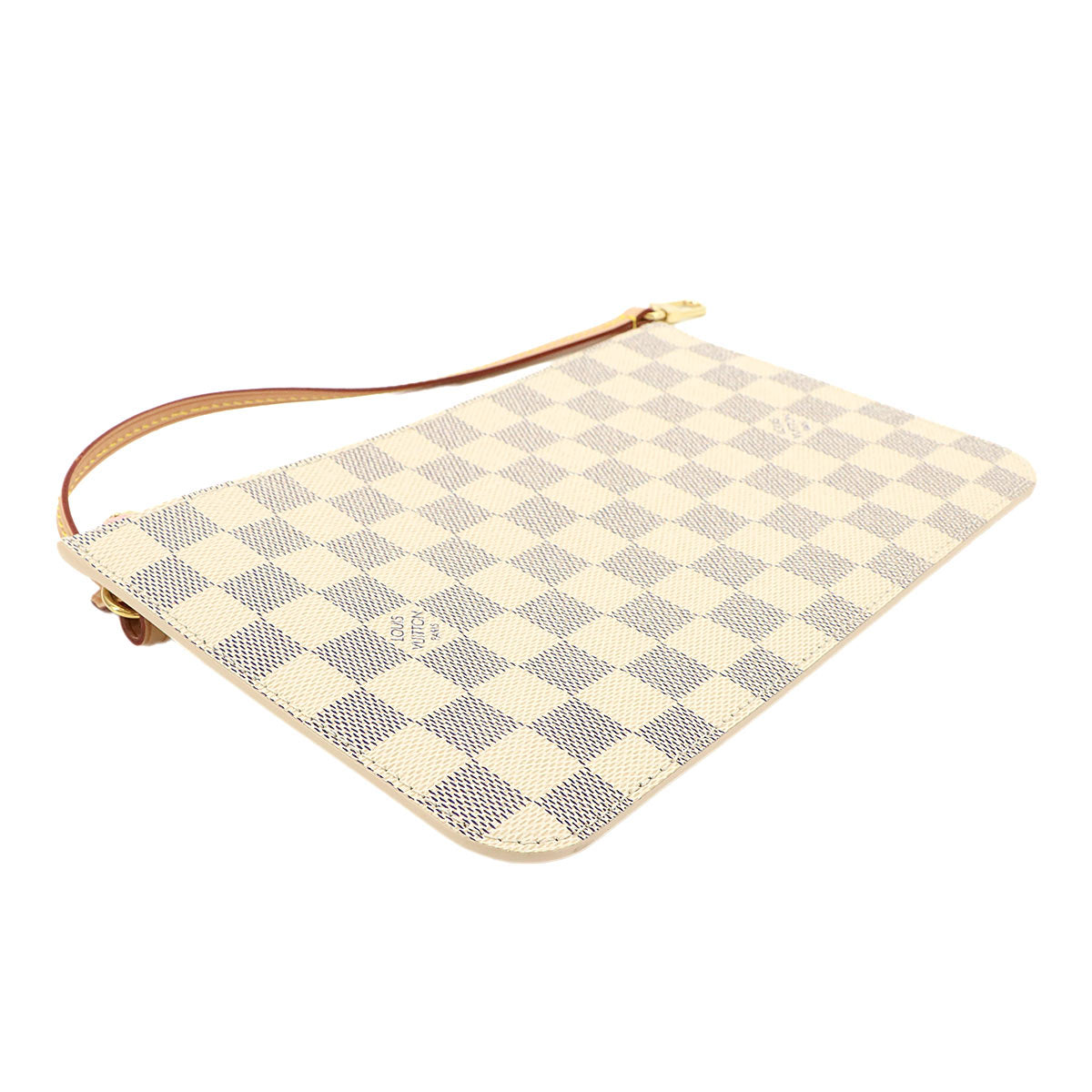 Damier Azur Pouch Rose Ballerine Purse