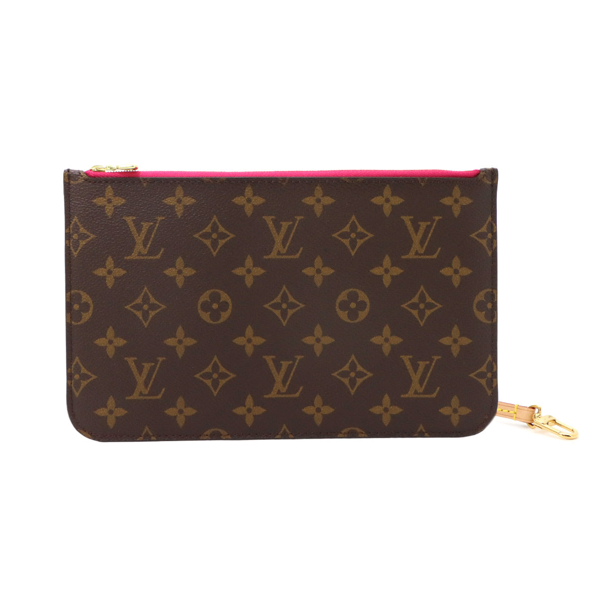 Monogram Pouch Brown Pivoine Purse