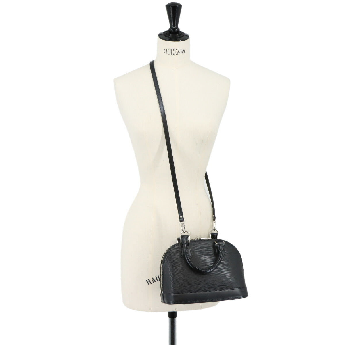Epi Alma BB Hand Shoulder Bag Leather Noir M40862