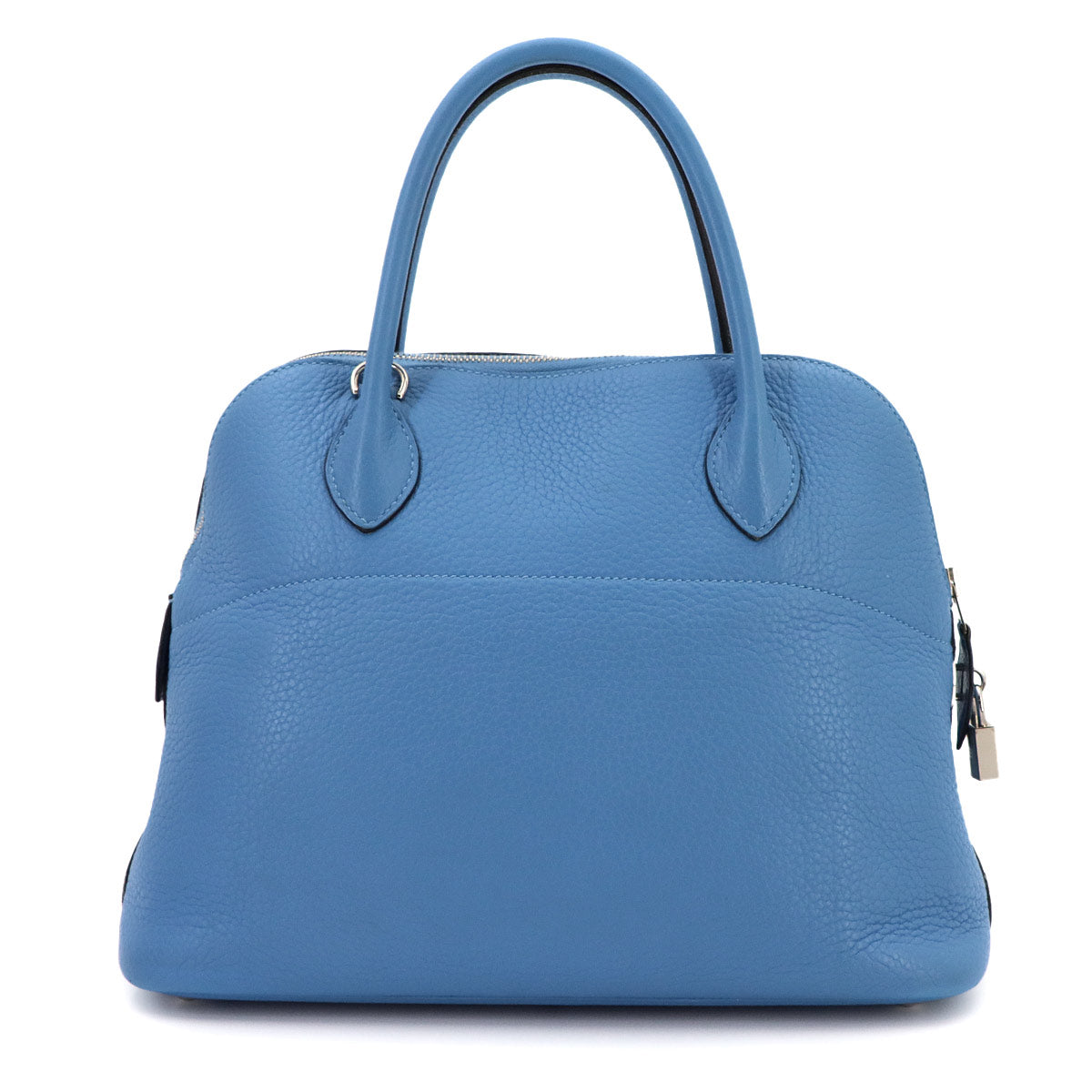 Bolide 31 2way Hand Shoulder Bag Taurillon Clemence Bleu Azur
