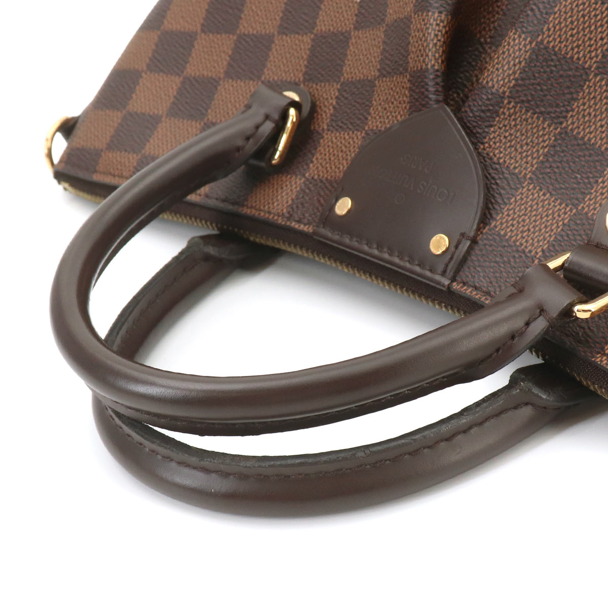 Damier Siena PM Hand Shoulder Bag Ebene Brown N41545