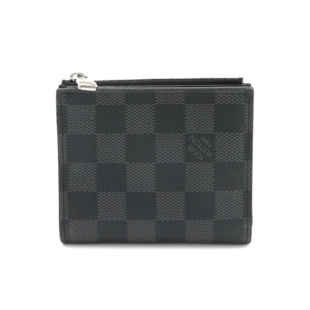 Damie Graphite Smart Compact Wallet Black Gray N64021