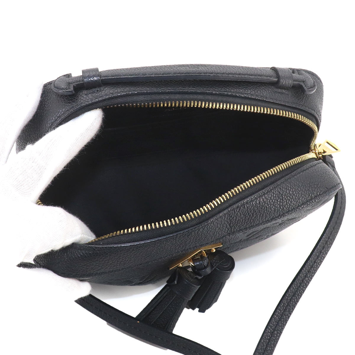 Monogram Empreinte Saintonge Shoulder Bag Noir M44593