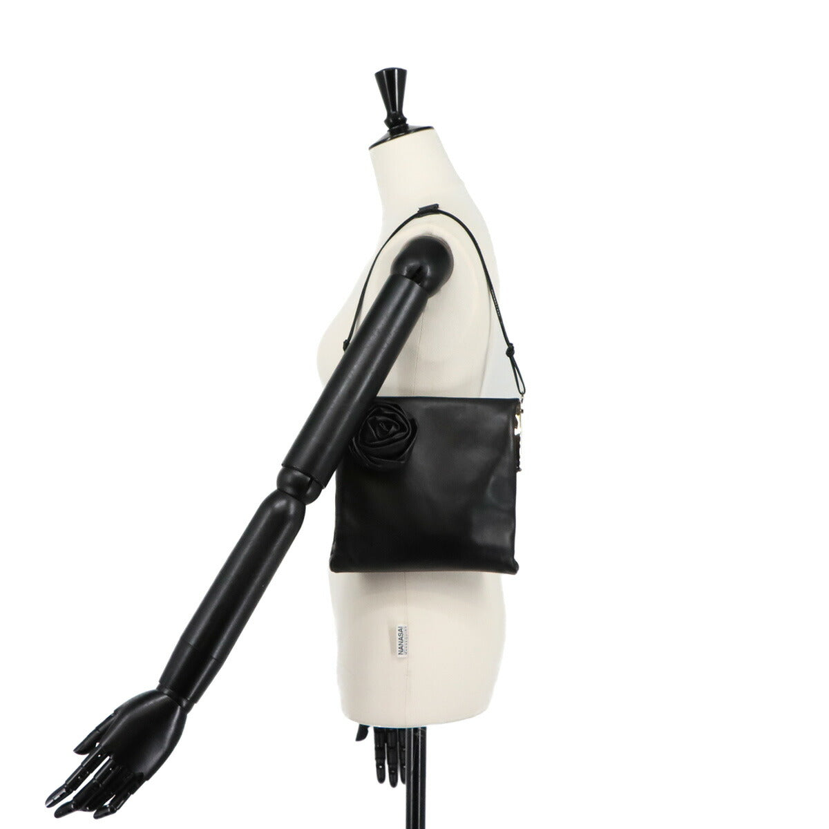 One Shoulder Bag Leather Black 005 0780 Purse