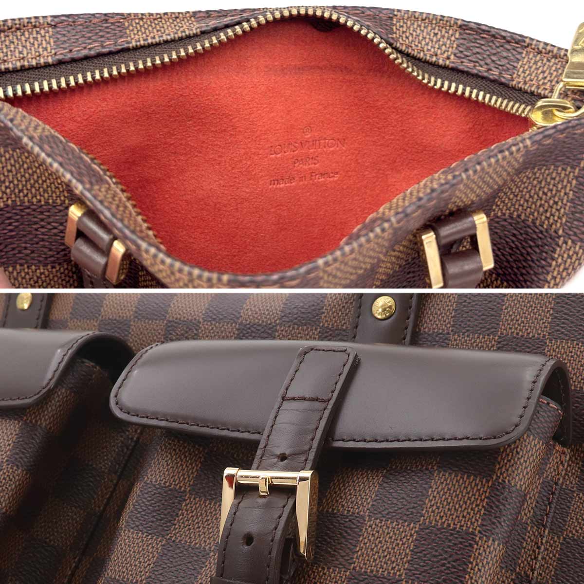 Damier Manosque GM Tote Bag Ebene N51120 Purse