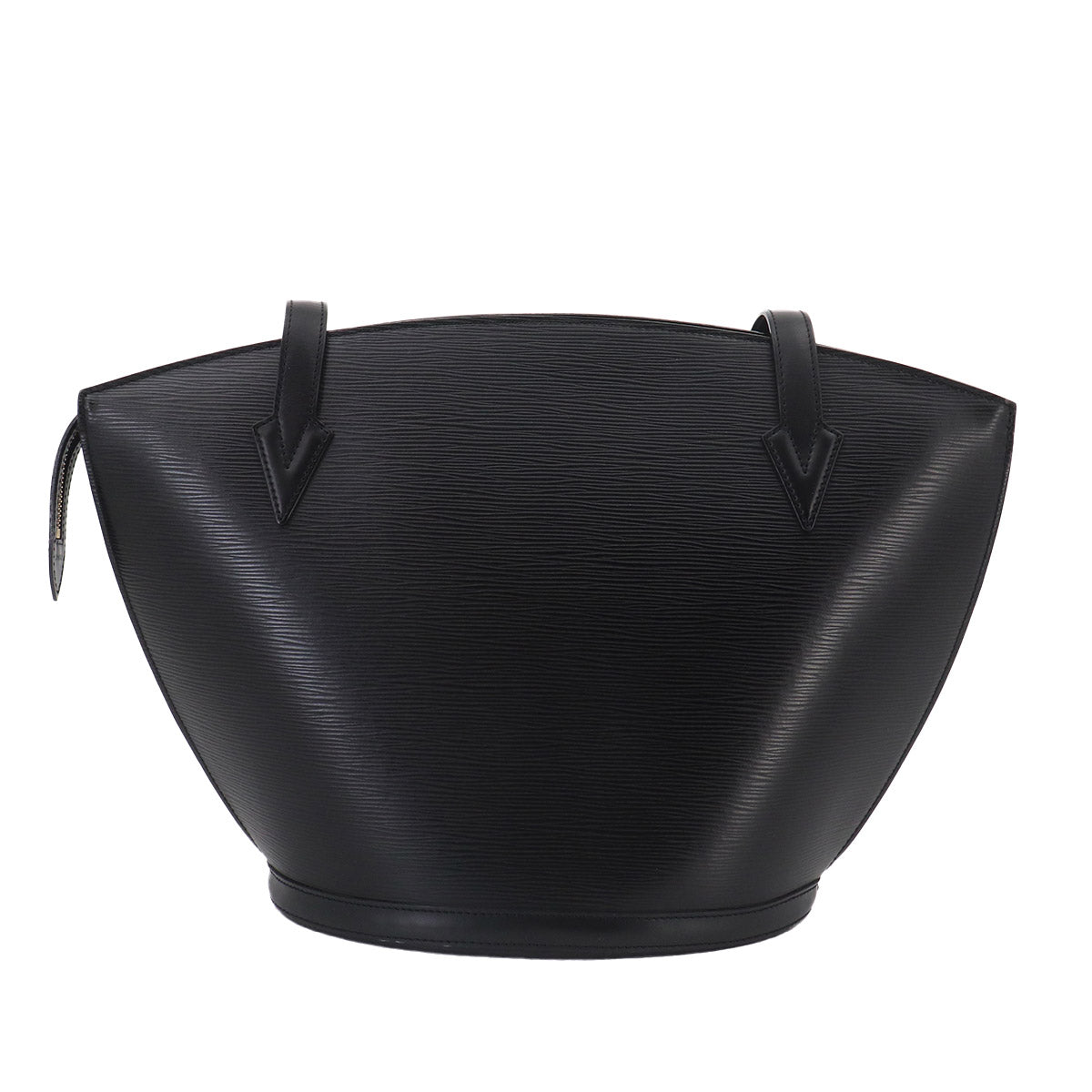 Epi Saint Jacques Shopping Tote Bag Leather Noir M52262