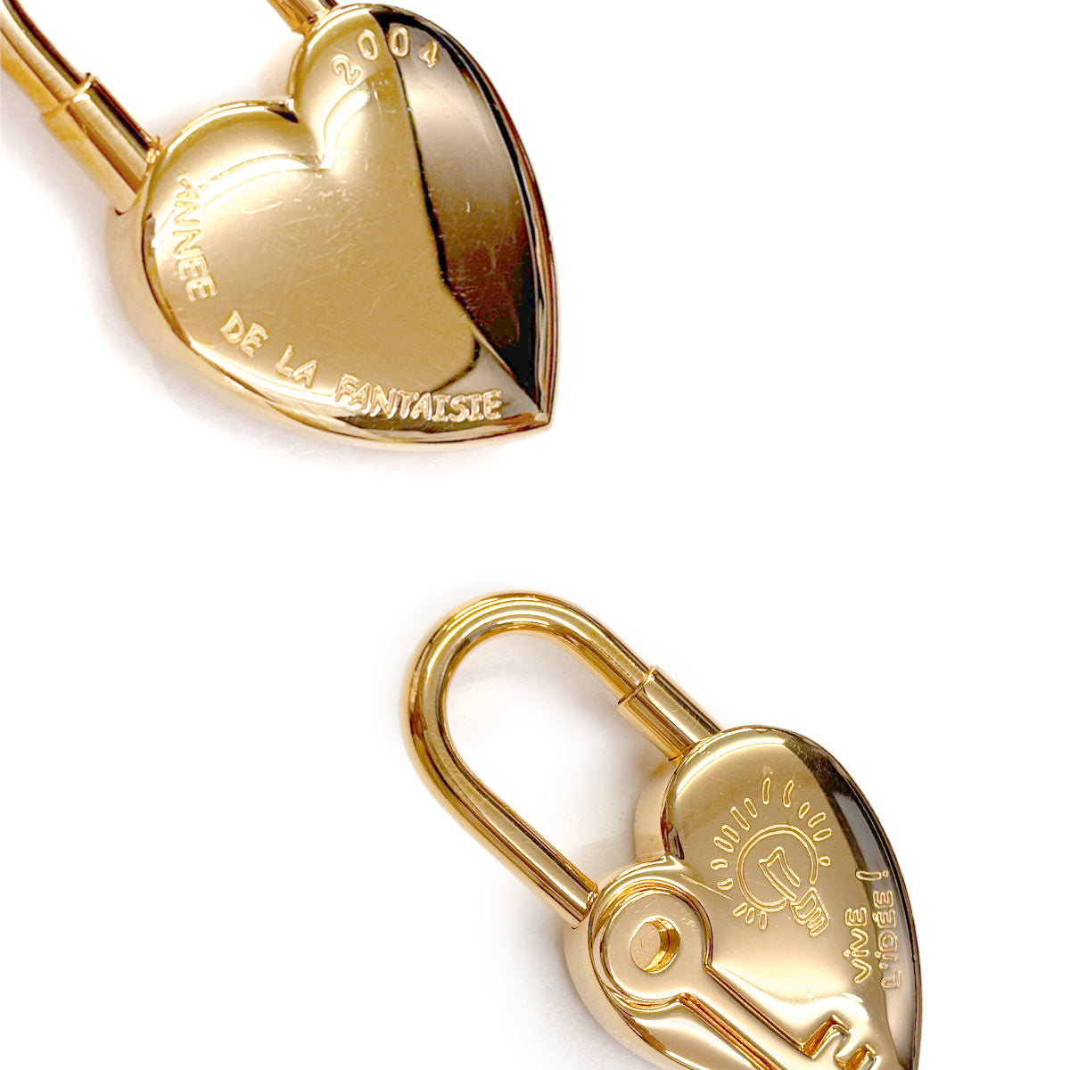 Cadena Charm VIVE LIDEE Heart Rock Gold Accessory