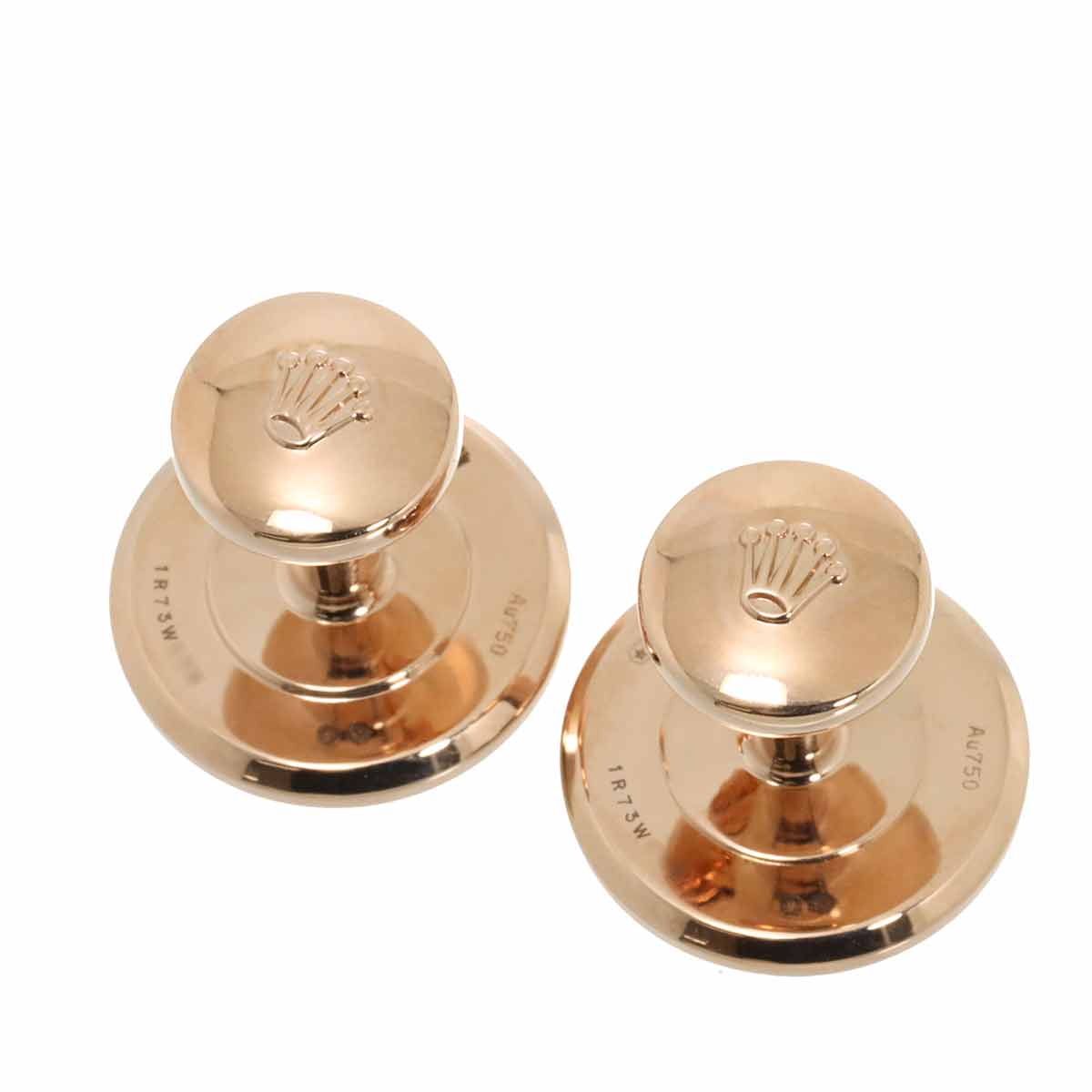 ROLEX cufflinks A1035BLACK 750PG
