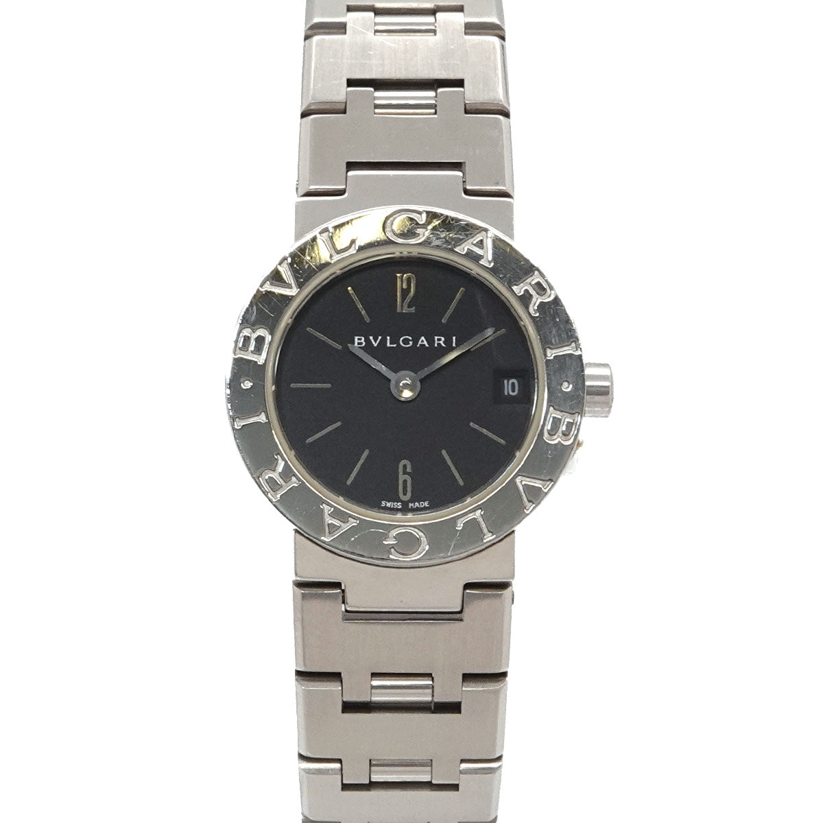 BVLGARIBVLGARI BB23SS Quartz Black Dial Ladies Watch