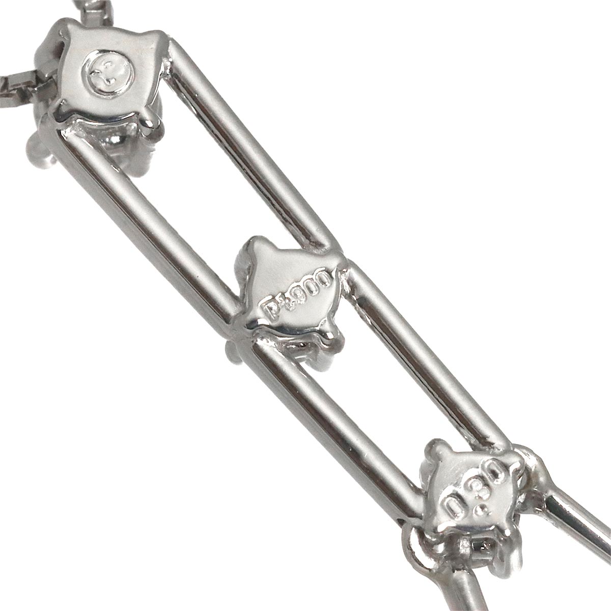 Diamond 0.30ct Necklace Pt Platinum