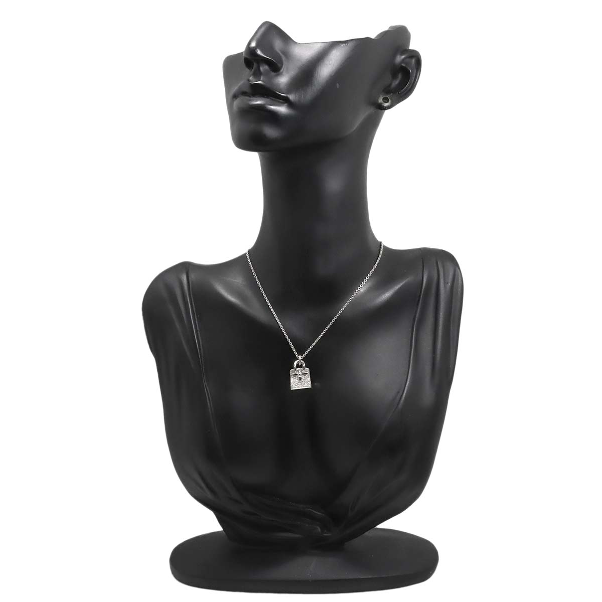 Amulet Diamond Necklace 18K White Gold 750