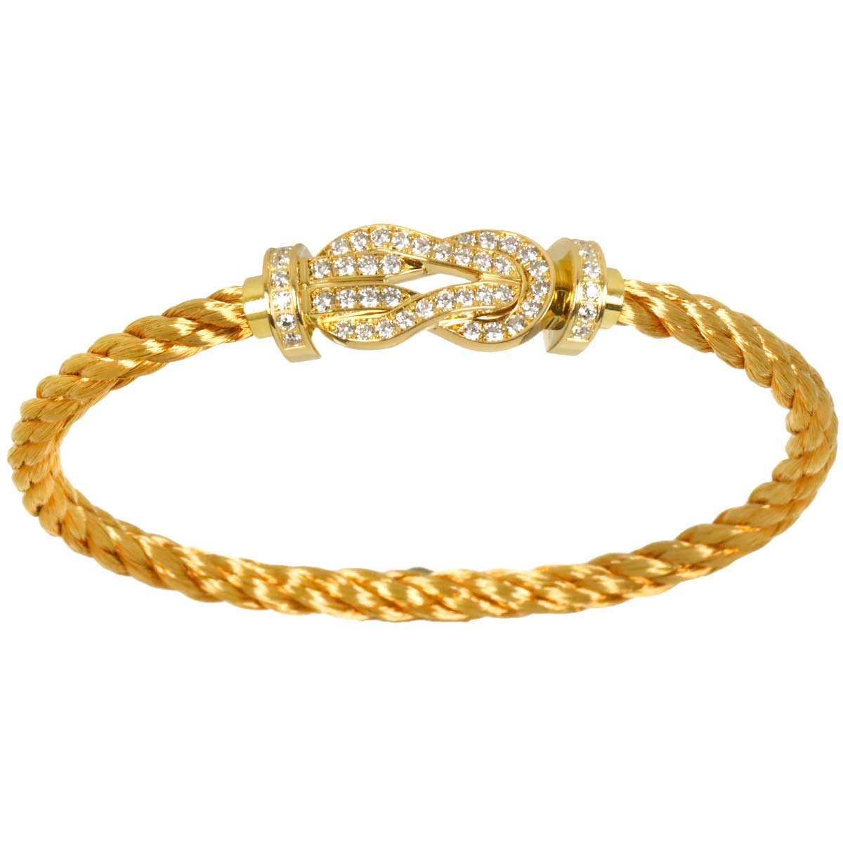 Chance Infini Full Diamond Bracelet MM 18K WG 750 size18