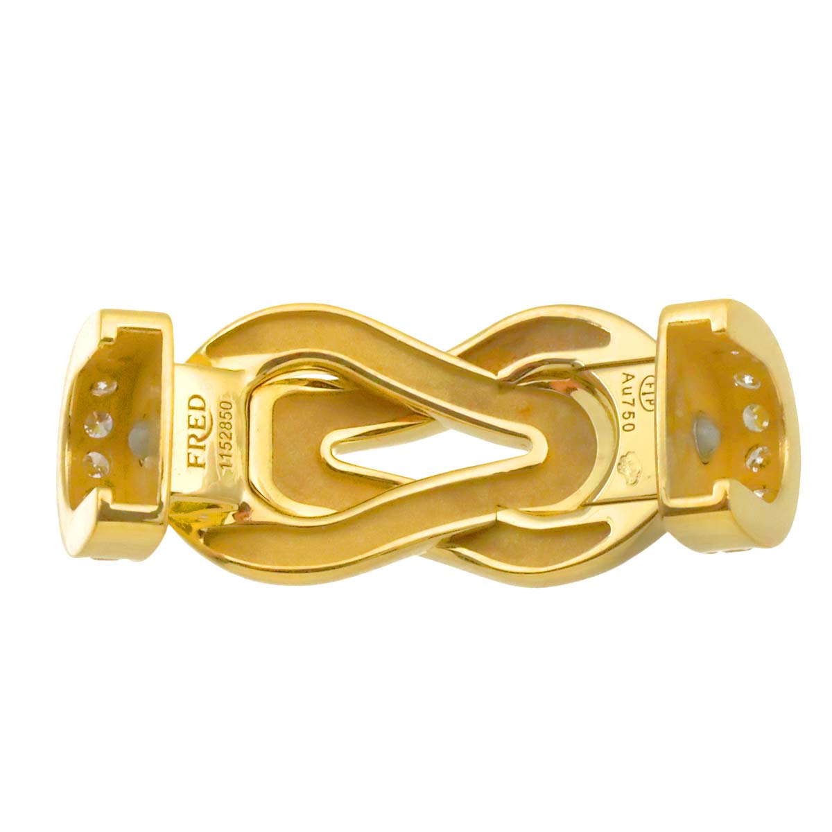 Chance Infini Full Diamond Bracelet MM 18K WG 750 size18
