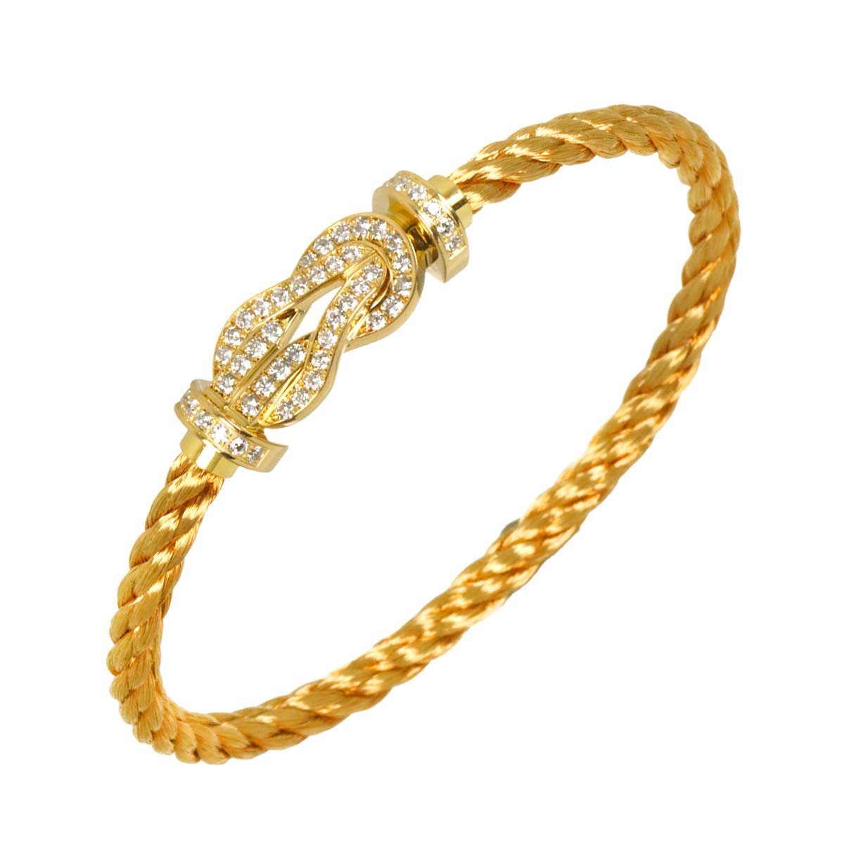Chance Infini Full Diamond Bracelet MM 18K WG 750 size18