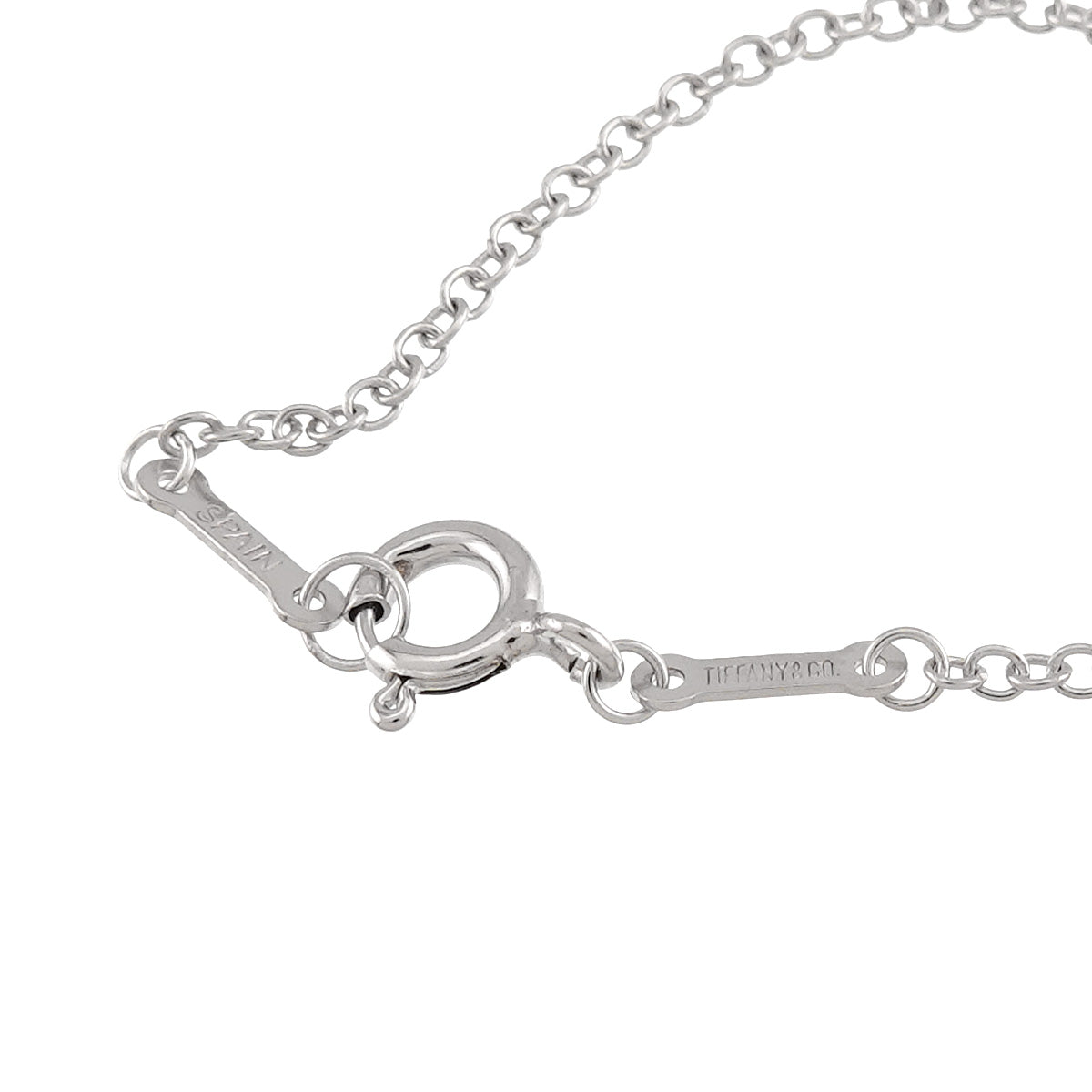 Open Heart Necklace Silver 925