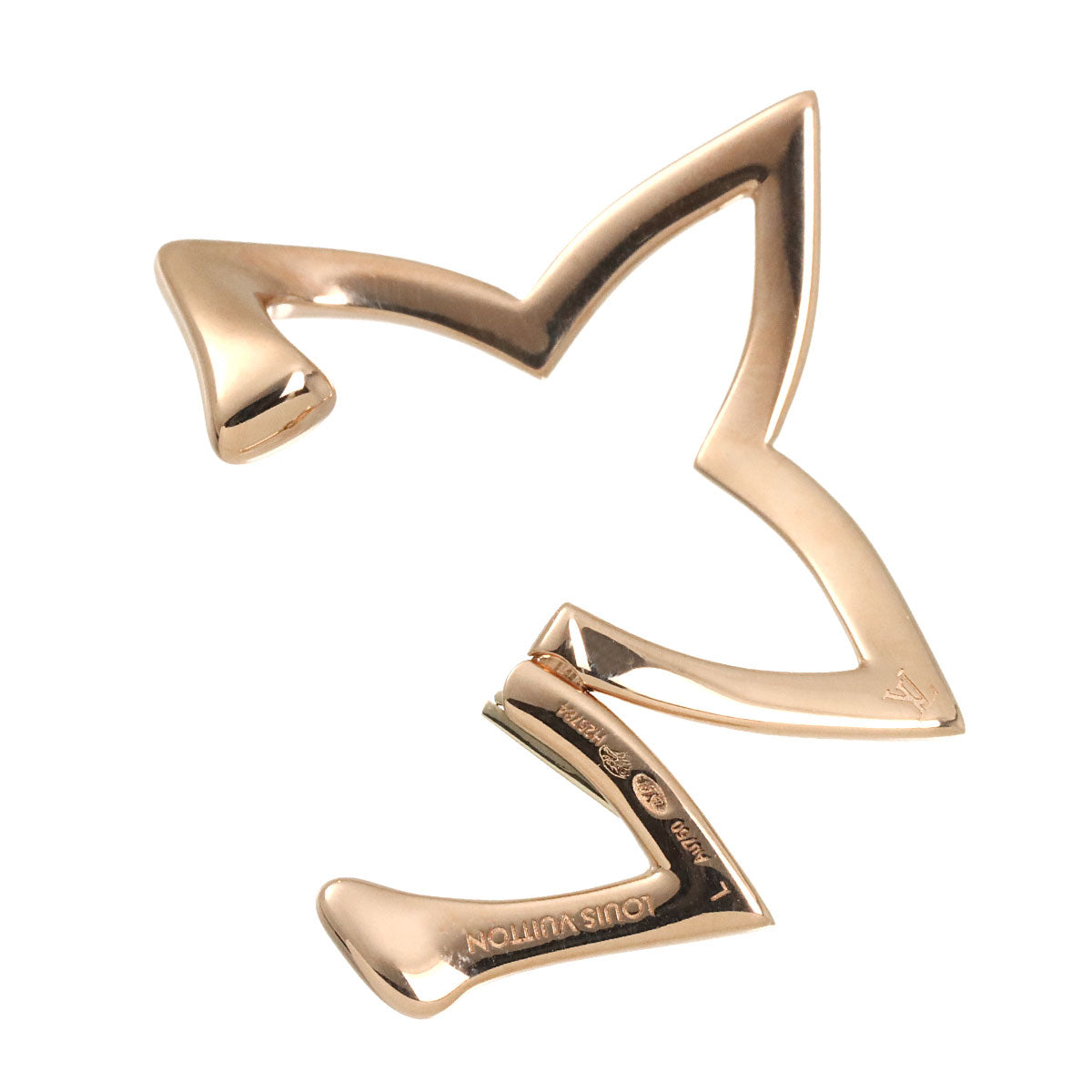 Blossom Diamond Ear cuff 18K PG 750 For the left ear