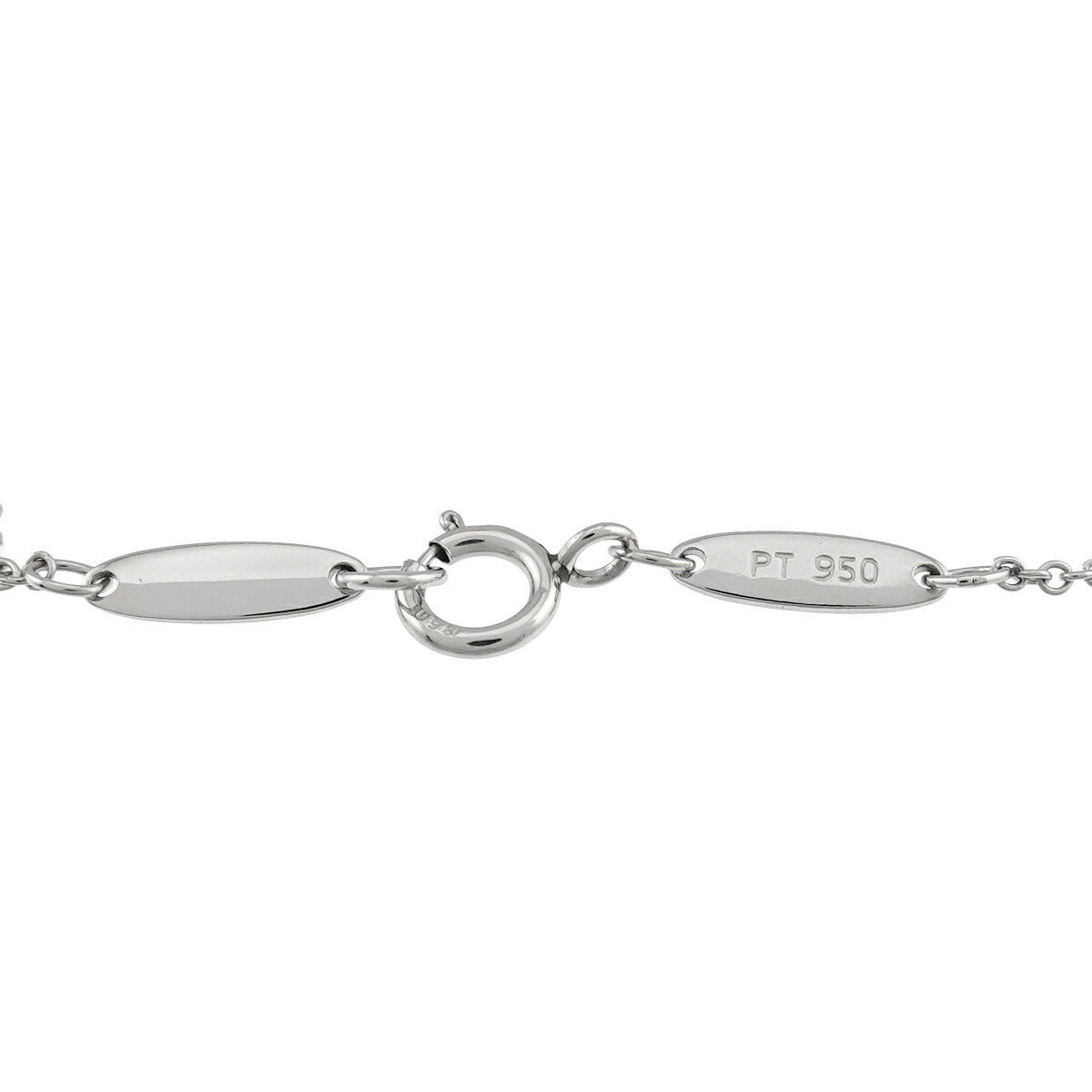 Bean Necklace Platinum