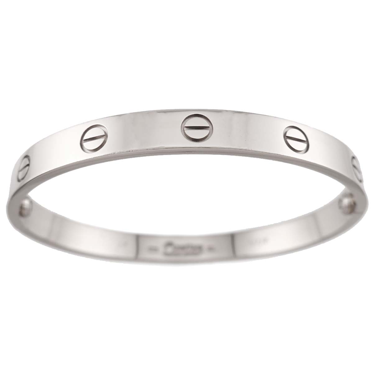 Love Bracelet Bangle 18K WG 750 Size17