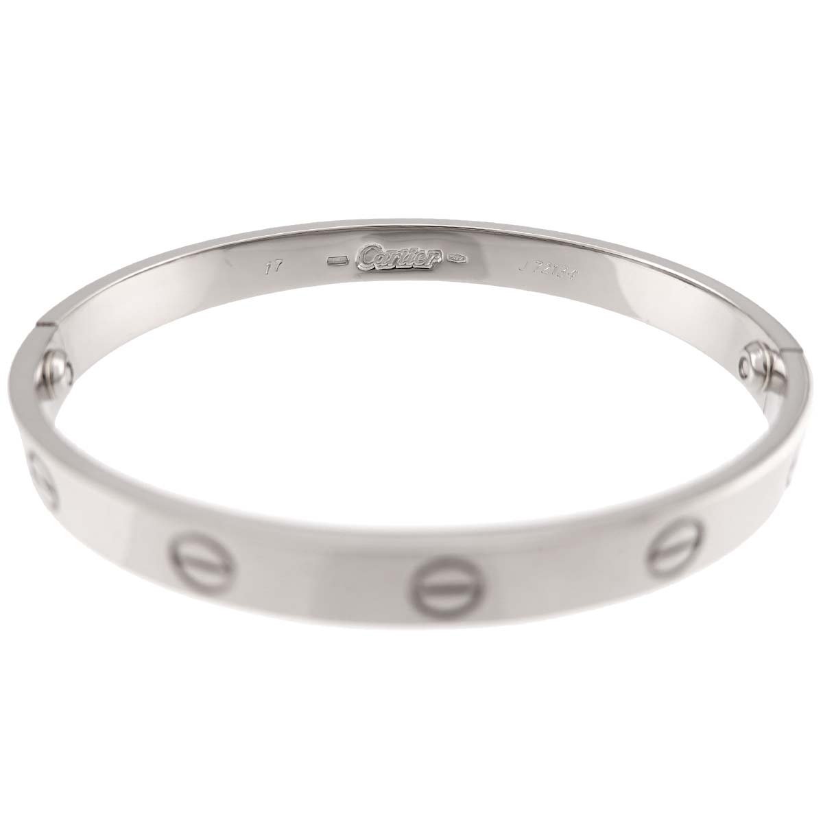 Love Bracelet Bangle 18K WG 750 Size17