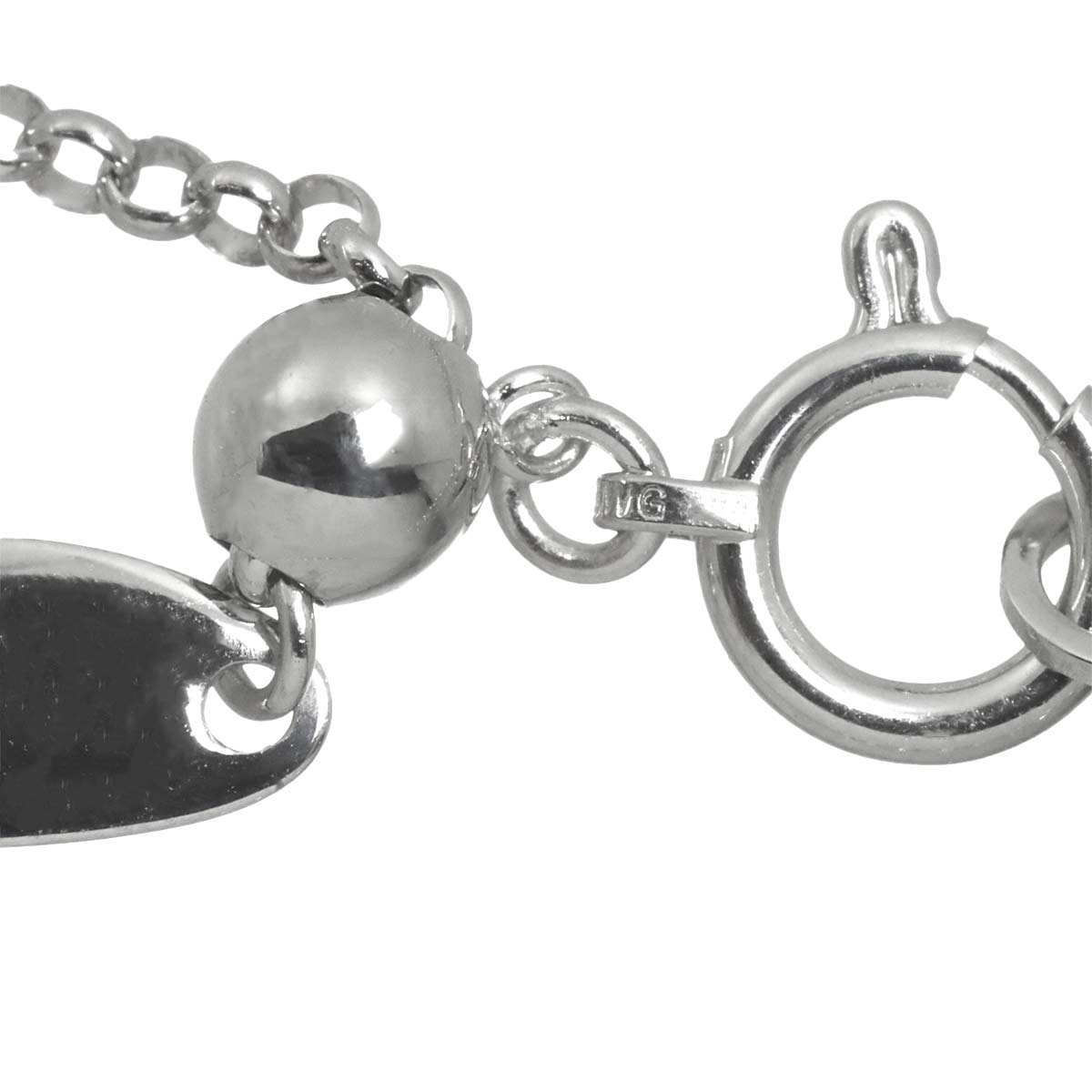 Garnet 5.47ct Tourmaline Diamond Necklace 18K White Gold 750
