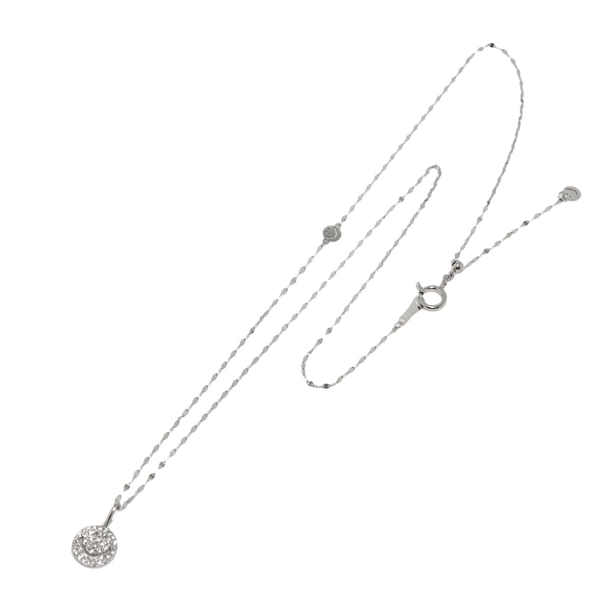 Diamond 0.15ct Necklace Pt Platinum