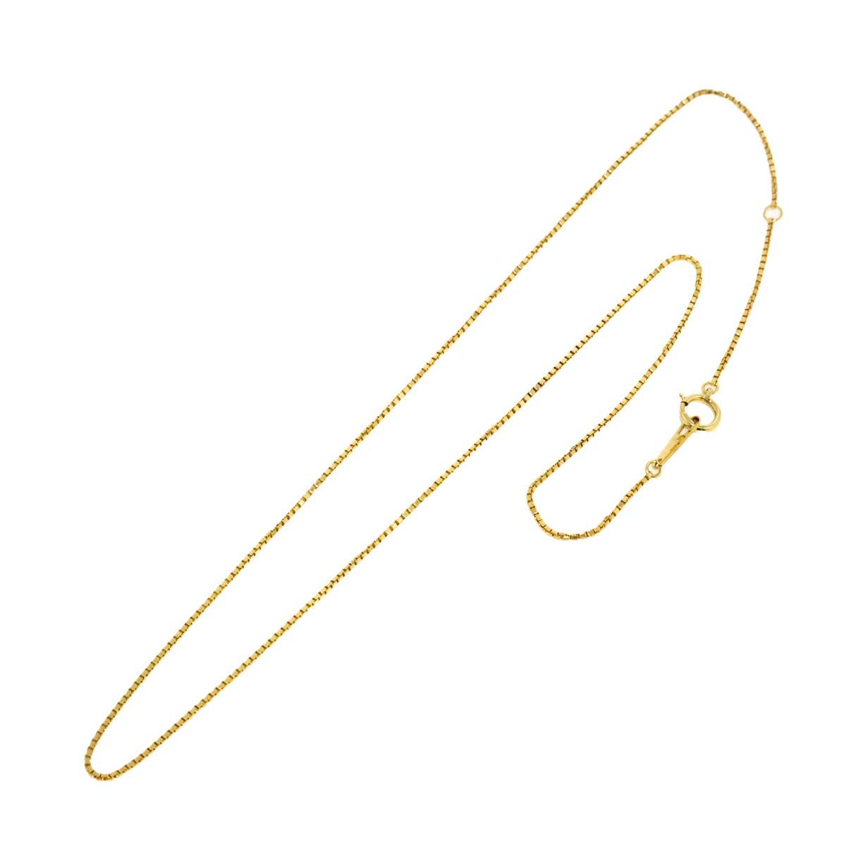 Venetian Necklace 18K K18 YG Yellow Gold 750