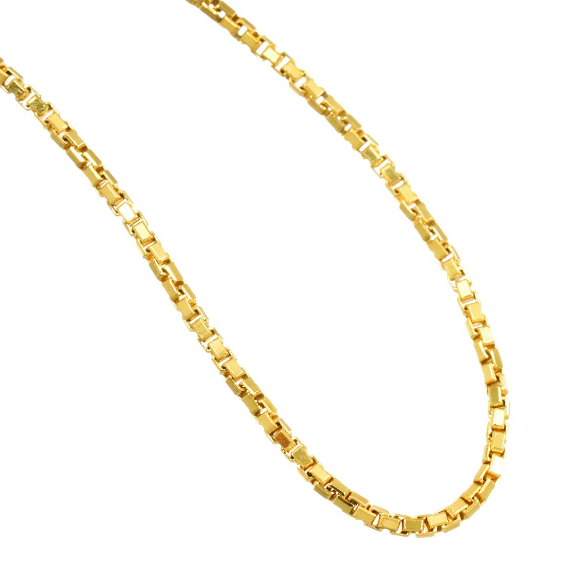 Venetian Necklace 18K K18 YG Yellow Gold 750