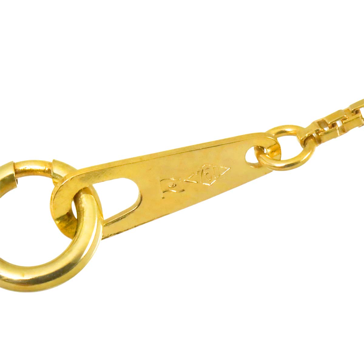 Venetian Necklace 18K K18 YG Yellow Gold 750