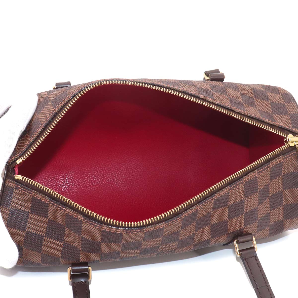 Damier Papillon 30 Hand Bag Ebene N51303 Pouch Purse