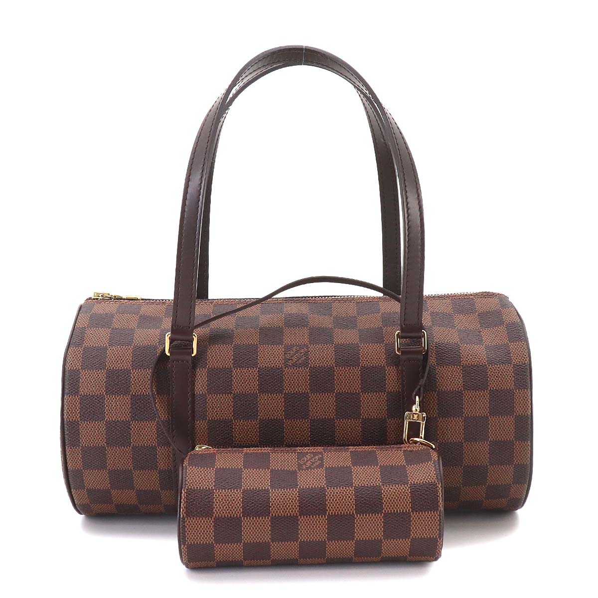 Damier Papillon 30 Hand Bag Ebene N51303 Pouch Purse