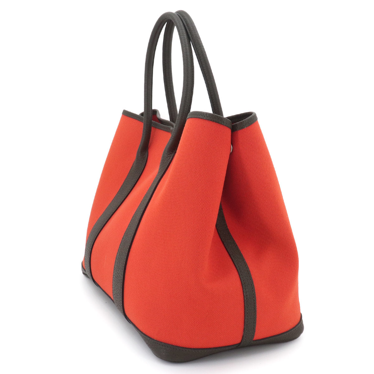 Garde Party PM Tote Bag Toile Militaire Orange Poppy