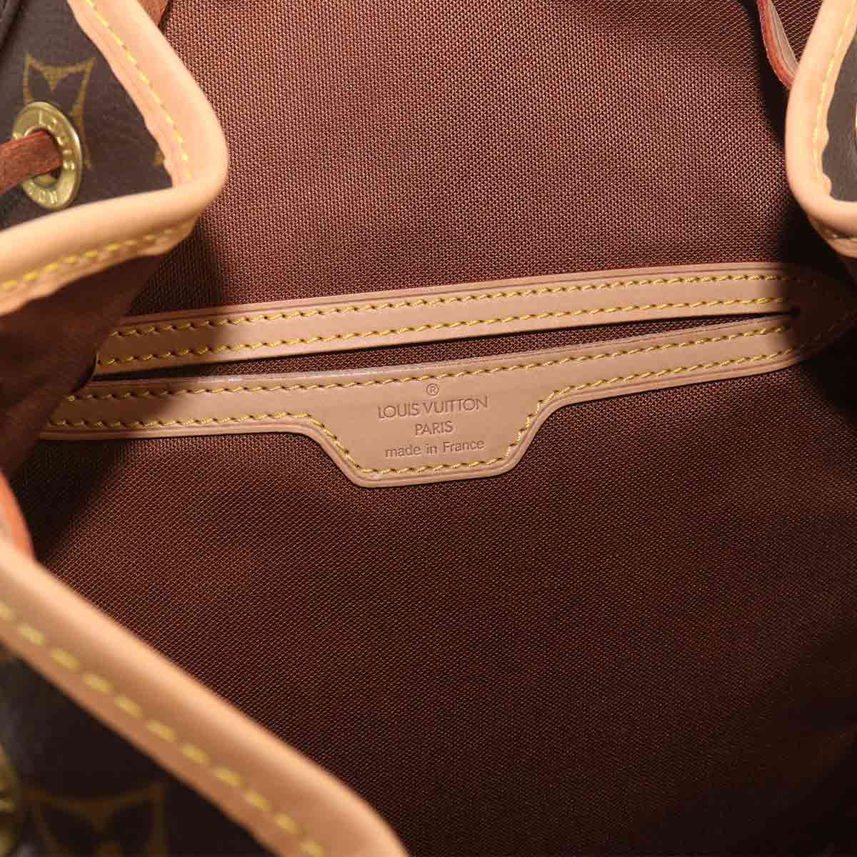 Monogram Montsouris GM Backpack Brown M51135 Purse