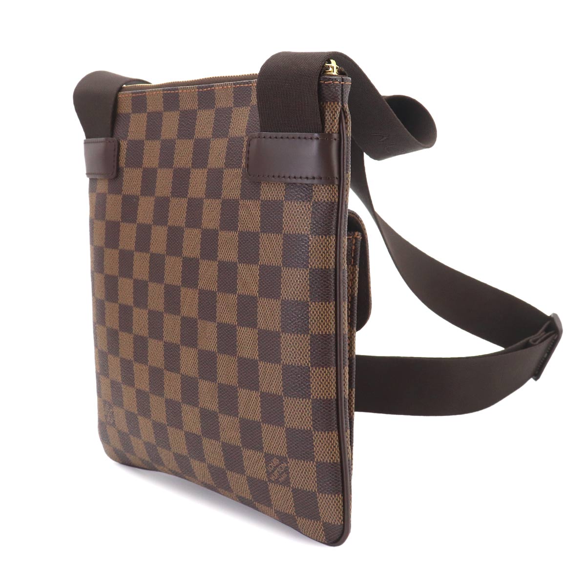 Damier Pochette Melville Shoulder Bag Ebene N51127
