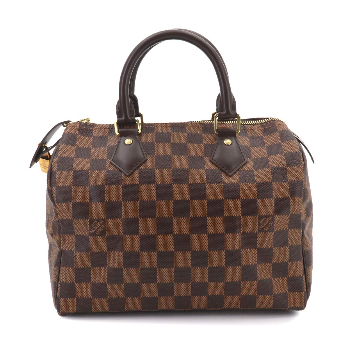 Damier Speedy 25 Hand Bag Ebene N41365 Brown Purse