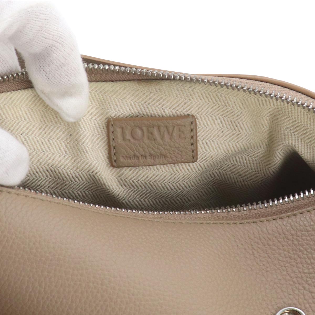 Anton Sling Bag Crossbody Bag Leather Beige Purse