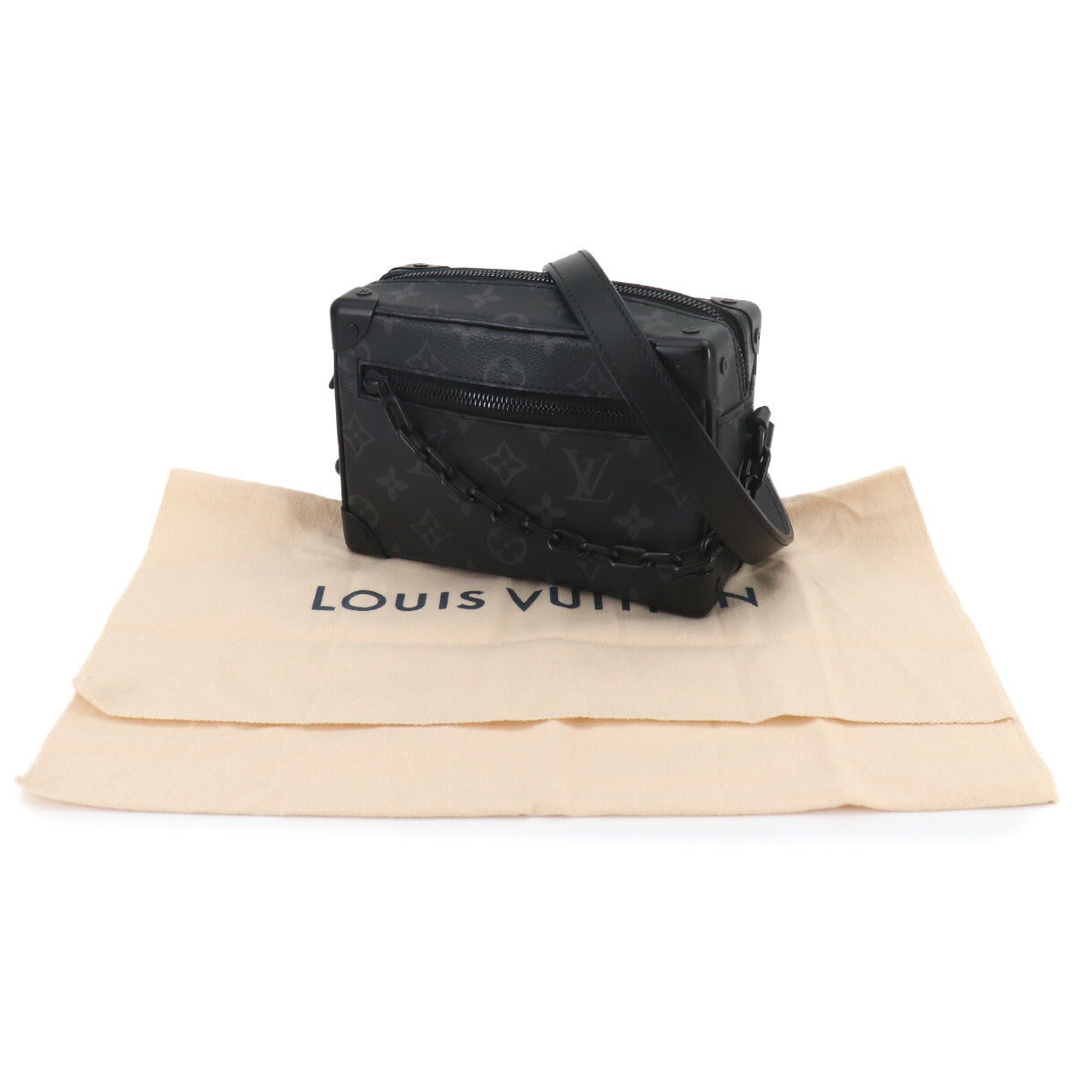 Monogram Eclipse Mini Soft Trunk Shoulder Bag M44735