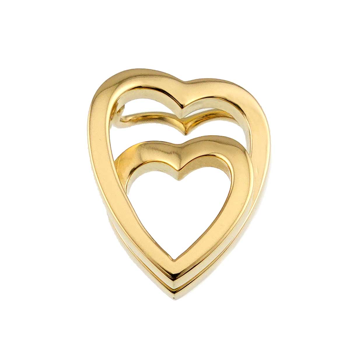 Heart Pendant Top 18K Yellow Gold 750
