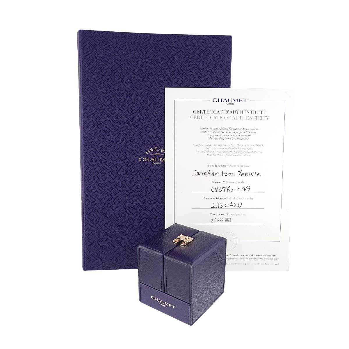 Josephine Ring Diamond Pt Size49 4.75-5(US)