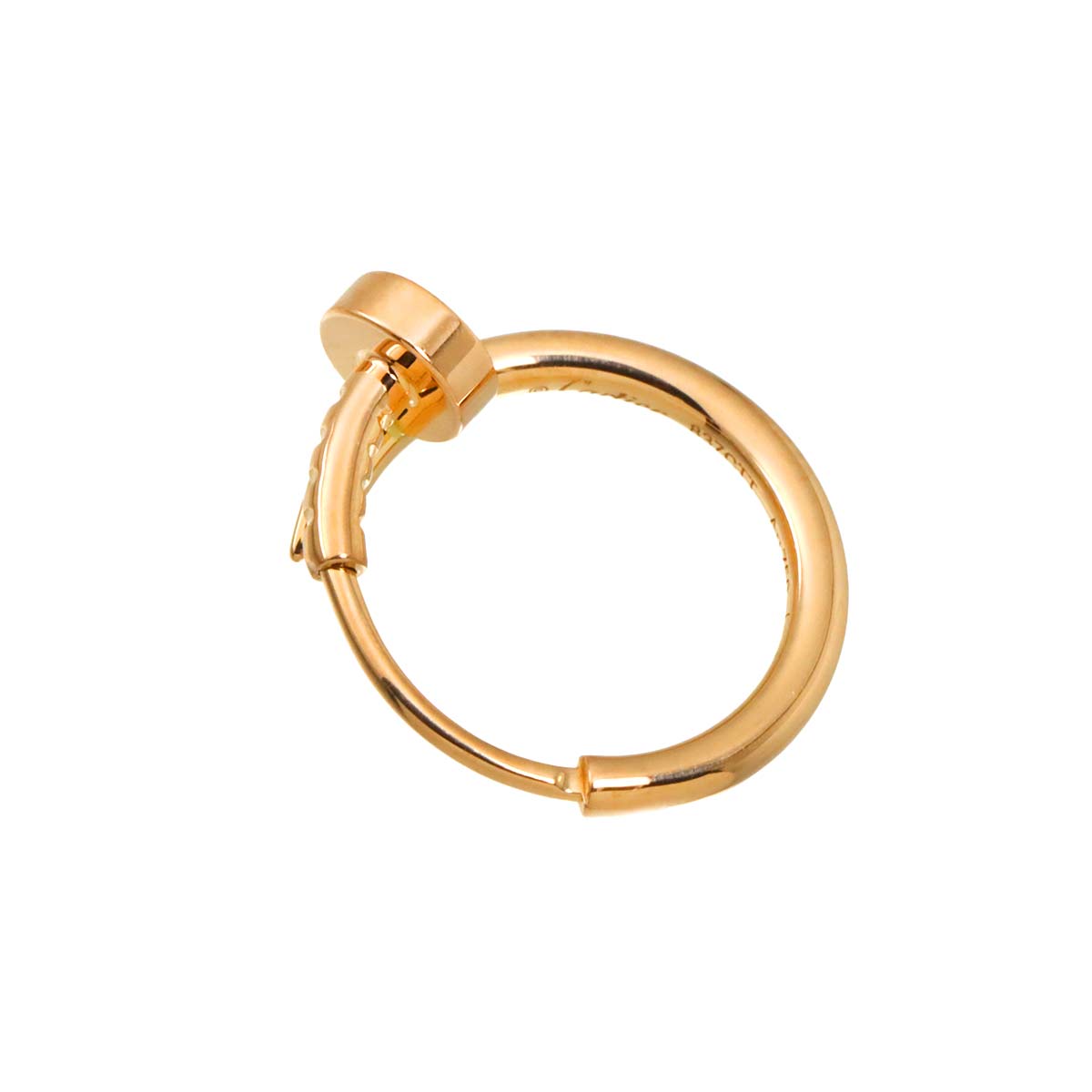 JUSTE UN CLOU Mini Earring Pierced 18K PG 750 One Piece only