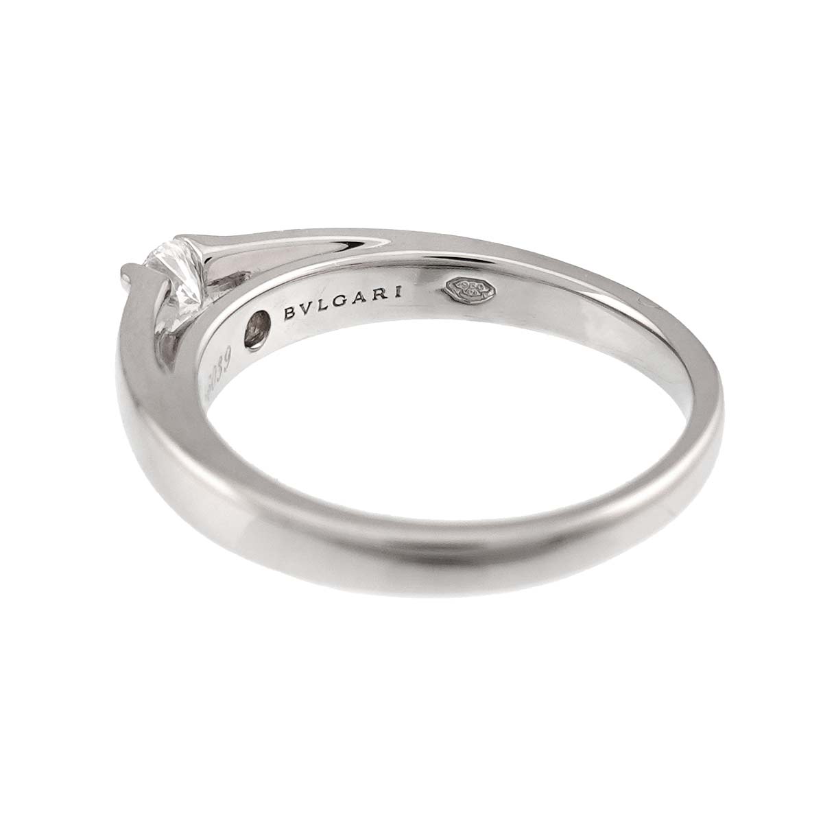 Marry Me Diamond 0.20ct E/VVS1/VG Ring Platinum Size5.25(US)