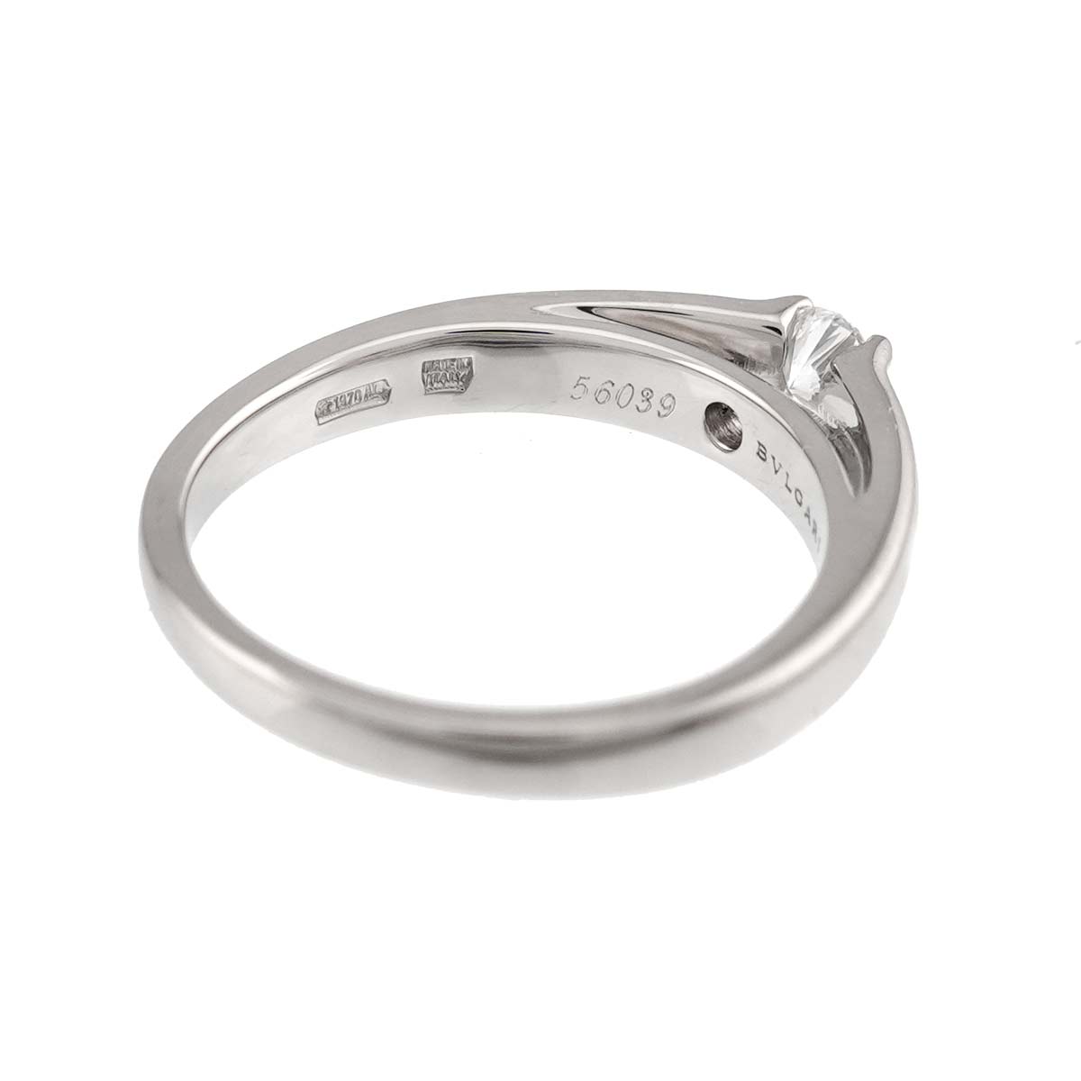 Marry Me Diamond 0.20ct E/VVS1/VG Ring Platinum Size5.25(US)