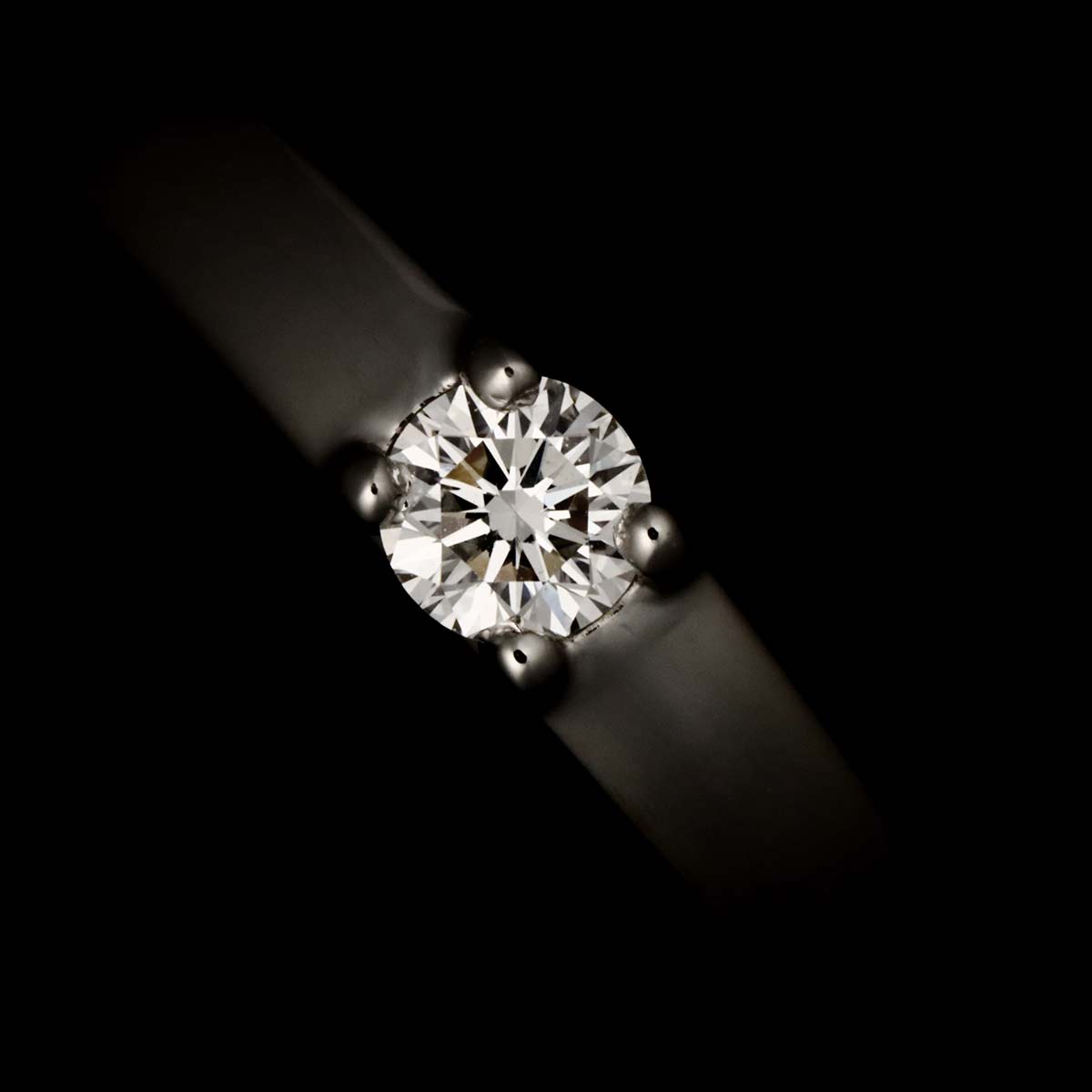Marry Me Diamond 0.20ct E/VVS1/VG Ring Platinum Size5.25(US)