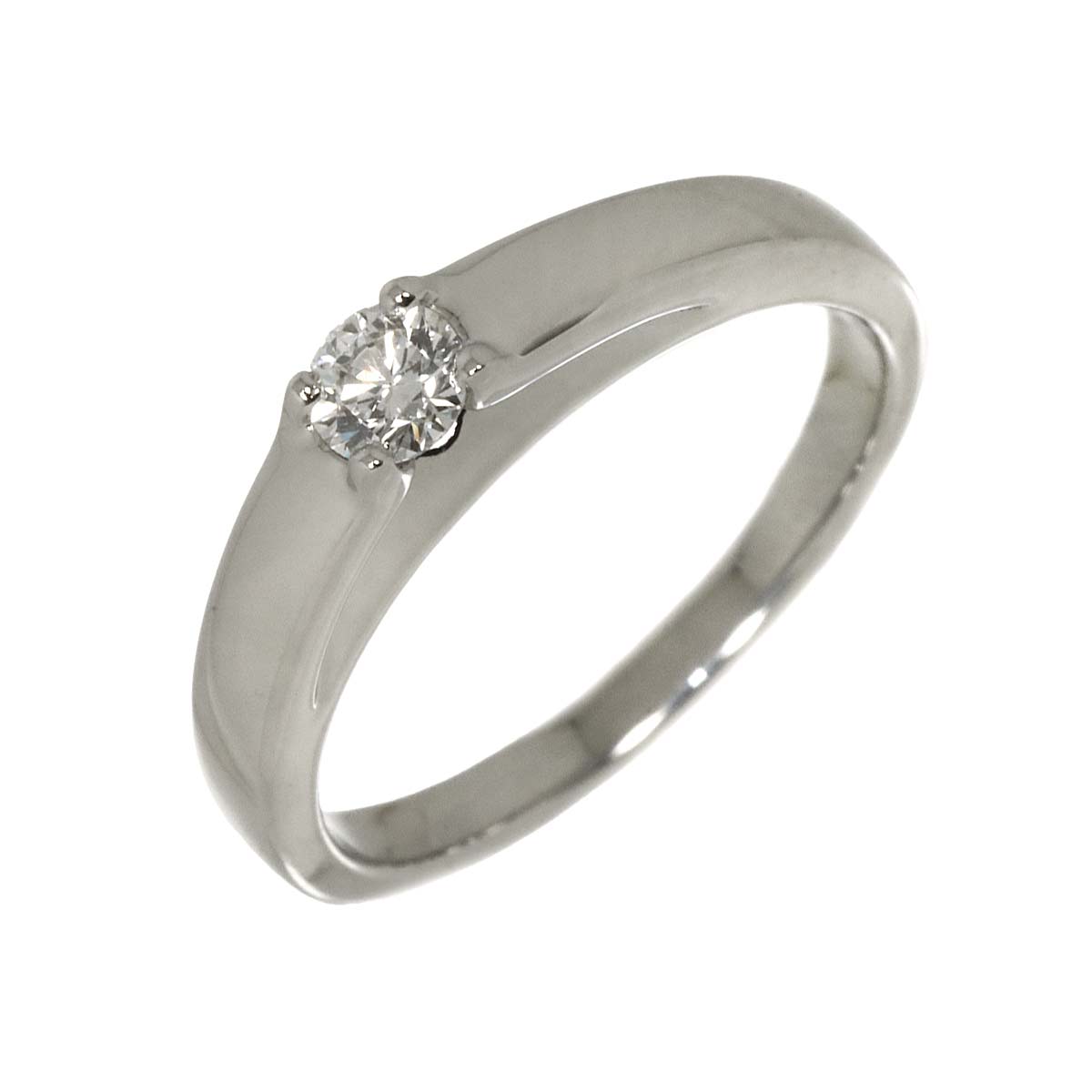 Marry Me Diamond 0.20ct E/VVS1/VG Ring Platinum Size5.25(US)